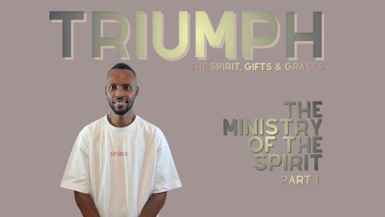 The Ministry Of The Holy Spirit part 1