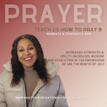 Teach Us How To Pray