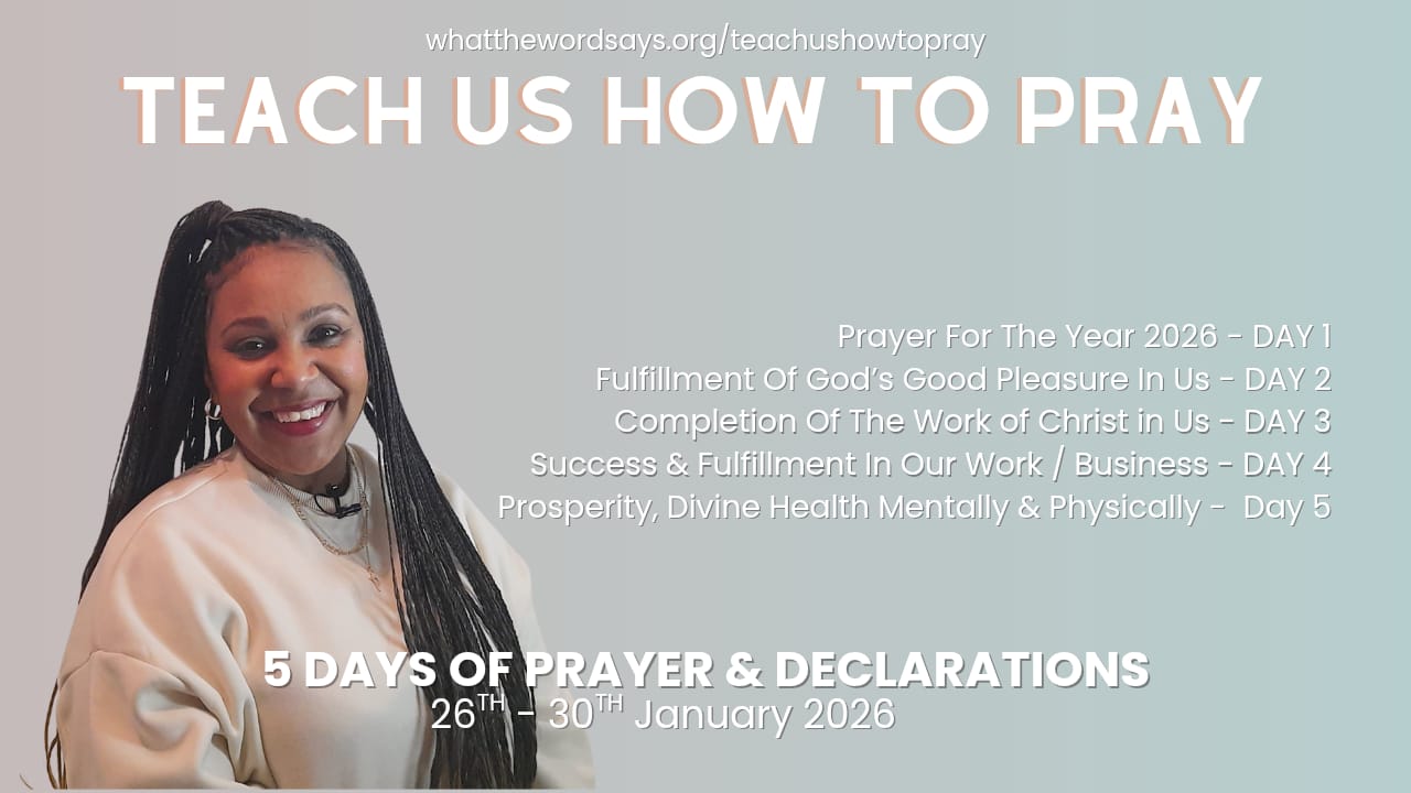 5 Days of Prayer & Declarations: Day 1 | Prayer for the New Year 2026